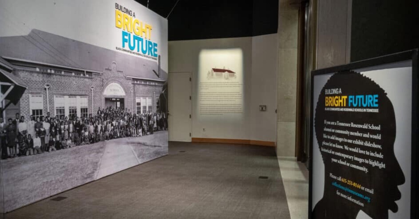 Building a Bright Future Rosenwald Schools traveling exhibit panels