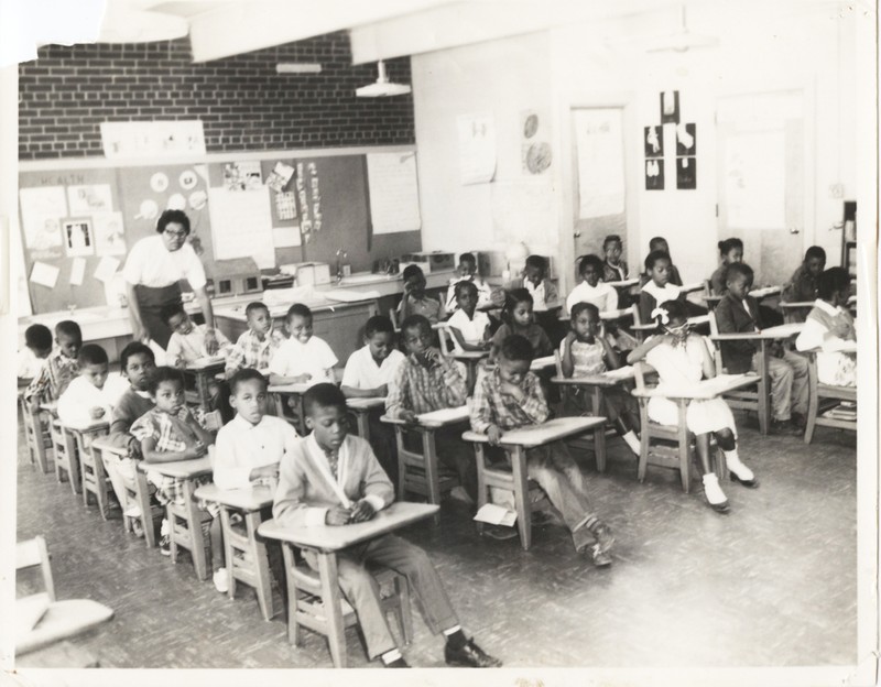 A Rosenwald-era classroom